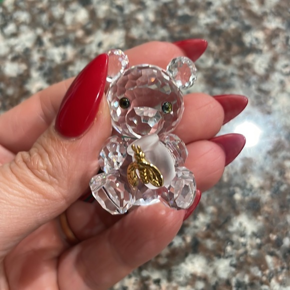 🐻 Swarovski Crystal Kris Bear with Honey Pot #213068🐻 - Picture 4 of 6